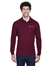 CAP-88192 Ash City - Core 365 Mens Pinnacle Performance Long-Sleeve Piqué Polo 